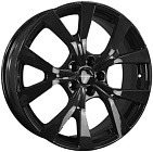 Khomen Wheels KHW1906 (Haval F7/F7x) 7x19 5x114,3 ET 40 Dia 64,1 (Black)