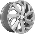 Khomen Wheels KHW1402 (Solaris/Logan/Rio) 5,5x14 4x100 ET 43 Dia 67,1 (F-Silver)