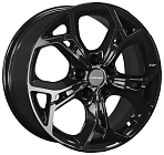 Khomen Wheels KHW1702 (ASX) 7x17 5x114,3 ET 46 Dia 67,1 (Black)