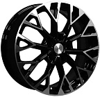 Khomen Wheels KHW1718 (Changan CS35/CS35 Plus) 7x17 5x110 ET 46 Dia 63,3 (Black-FP)