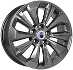 КиК Авиор (КС936) 7x17 5x108 ET 40 Dia 65,1 (Дарк платинум брайт)