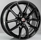 Alcasta M59 6,5x16 5x105 ET 38 Dia 56,6 (Black)