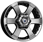 КиК М56 7x16 6x139,7 ET 38 Dia 100,1 (Дарк платнум)