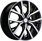 Khomen Wheels KHW1806 (Haval F7/F7x) 7x18 5x114,3 ET 40 Dia 64,1 (Black-FP)