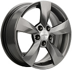 Khomen Wheels KHW1504 (Fabia) 6x15 5x100 ET 43 Dia 57,1 (Gray)