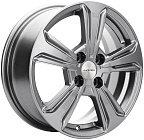 Khomen Wheels KHW1502 (Rio/Solaris) 6x15 4x100 ET 48 Dia 54,1 (Gray)
