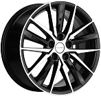 Khomen Wheels KHW1807 (A6/Q5) 8x18 5x112 ET 39 Dia 66,6 (Black-FP)