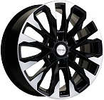 Khomen Wheels KHW2010 (LC Prado) 8x20 6x139,7 ET 25 Dia 106,1 (Black-FP)