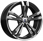 КиК Karrera Light 7x18 5x108 ET 33 Dia 67,1 (дарк платинум брайт)