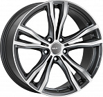 Mak X-Mode 9x19 5x120 ET 18 Dia 74,1 (Gunmetal Mirror Face)