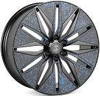 Skill SV380-SV481 9x22 6x139,7 ET 19 Dia 77,8 (Чёрный Матовый + Карбон Sfc18)