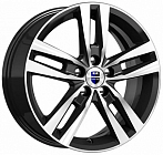 КиК Rassvet-оригинал (КС868) 6,5x16 5x100 ET 48 Dia 56,1 (Алмаз черный)