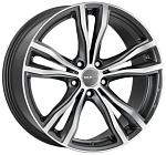 Mak X-Mode 11x20 5x120 ET 37 Dia 74,1 (Gun Met-Mirror Face)