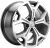 Khomen Wheels KHW1710(2) (VW Transporter) 6,5x17 5x120 ET 55 Dia 65,1 (Gray-FP)
