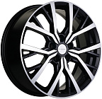 Khomen Wheels KHW1806 (Exeed TXL) 7x18 5x108 ET 36 Dia 65,1 (Black-FP)