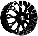 Khomen Wheels KHW1718 (Exeed TXL) 7x17 5x108 ET 36 Dia 65,1 (Black-FP)