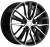 Khomen Wheels KHW1807 (Tugella/Jaguar XF/F-Pace) 8x18 5x108 ET 46 Dia 63,4 (Black-FP)