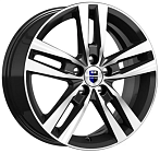 КиК Rassvet 6,5x16 5x100 ET 48 Dia 56,1 (Алмаз черный)