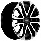 Khomen Wheels KHW1805 (LC Prado) 7,5x18 6x139,7 ET 25 Dia 106,1 (Black-FP)