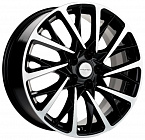 Khomen Wheels KHW1804 (Audi A4/A6) 7,5x18 5x112 ET 39 Dia 66,6 (Black-FP)