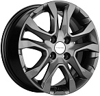 Khomen Wheels KHW1503 (Lada Granta) 6x15 4x98 ET 36 Dia 58,5 (Gray)