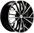 Khomen Wheels KHW1717 (Chery Tiggo 3/Tiggo 3 Pro) 7x17 5x108 ET 45 Dia 60,1 (Black-FP)