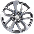 Khomen Wheels KHW1703 (Changan CS35 Plus) 7x17 5x110 ET 46 Dia 63,3 (Gray-FP)