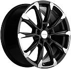 Khomen Wheels KHW1808 (Haval F7/F7x) 7,5x18 5x114,3 ET 40 Dia 64,1 (Black-FP)