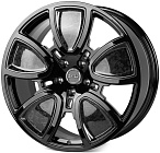Skill SL805-SB595 10x22 5x130 ET 20 Dia 84,1 (Чёрный Глянцевый + Карбон Sfc06)