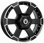КиК M56 (КС593) 7x16 6x139,7 ET 38 Dia 100,1 (Алмаз черный)