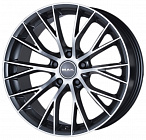 Mak Munchen 8,5x20 5x120 ET 25 Dia 72,6 (Gun Met-Mirror Face)