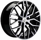 Khomen Wheels KHW2005 (Toyota/Lexus) 8,5x20 5x114,3 ET 35 Dia 60,1 (Black-FP)