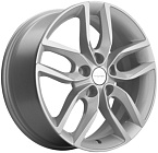 Khomen Wheels KHW1708 (Geely Coolray) 6,5x17 5x114,3 ET 45 Dia 54,1 (F-Silver)