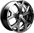 Khomen Wheels KHW1710 (Haval F7/F7x) 6,5x17 5x114,3 ET 40 Dia 64,1 (Black)