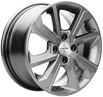 Khomen Wheels KHW1501 (Rio/Solaris) 6x15 4x100 ET 48 Dia 54,1 (Gray)