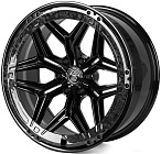 Skill SV185-SB595 10x22 6x139,7 ET -10 Dia 77,8 (Графит Матовый + Карбон Sfc11)