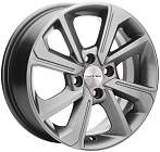 Khomen Wheels KHW1501 (Rio/Solaris) 6x15 4x100 ET 46 Dia 54,1 (G-Silver)