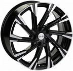 Khomen Wheels KHW1901 (NX/Rav4) 7,5x19 5x114,3 ET 39 Dia 60,1 (Black-FP)